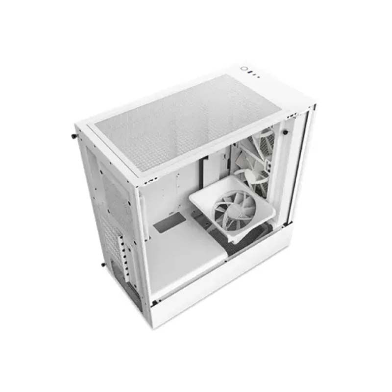NZXT H5 Flow RGB Mid Tower ATX Gaming Desktop Casing