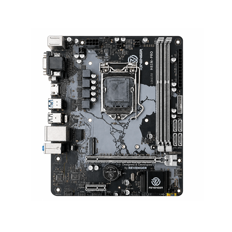 Revenger H81M-PRO Intel 4th/5th Gen Supported Motherboard