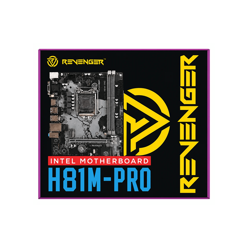 Revenger H81M-PRO Intel 4th/5th Gen Supported Motherboard