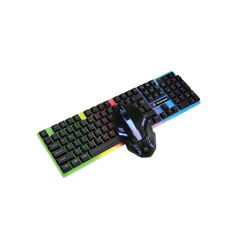 Revenger RKM-24G Seven Colour Light Game Set Keyboard & Mouse Combo