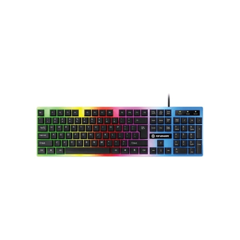 Revenger RKM-24G Seven Colour Light Game Set Keyboard & Mouse Combo