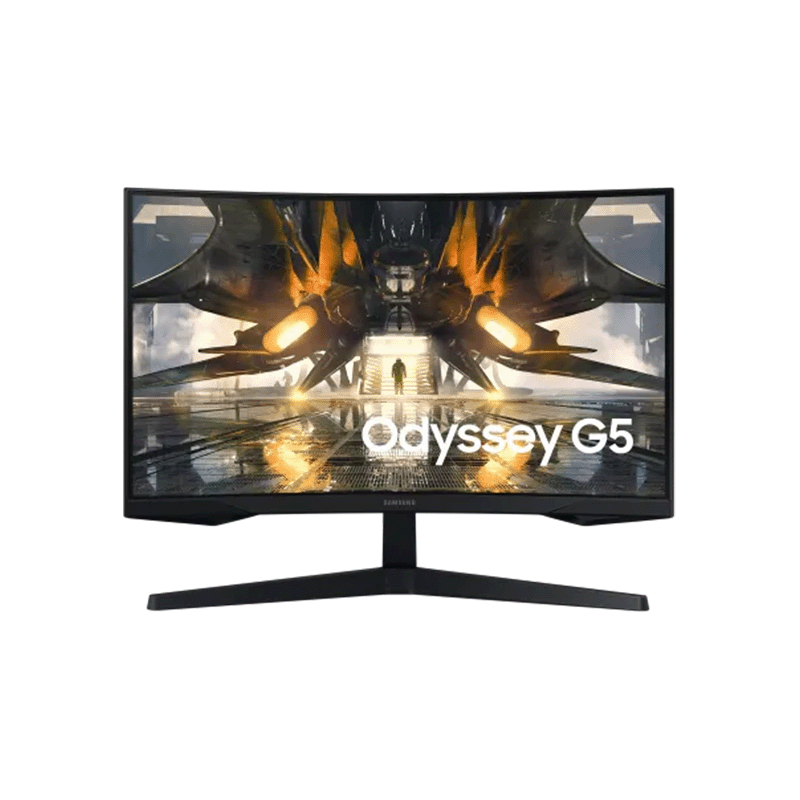 Samsung ODYSSEY G5 LS27CG550EWX 165Hz 27-Inch QHD Curved Gaming Monitor