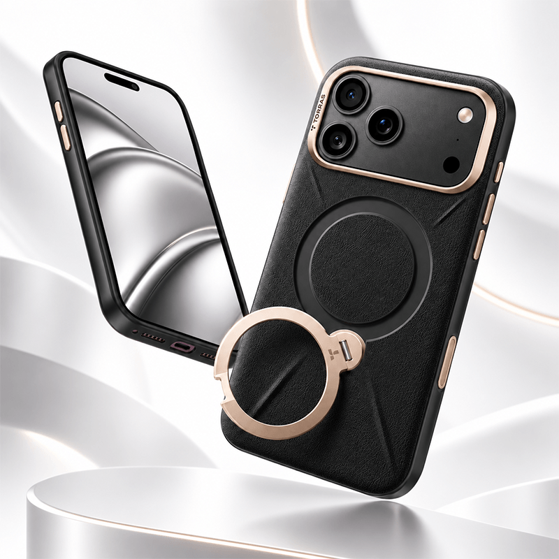 TORRAS Ostand Q3 VegSkin Case for iPhone 18 Series