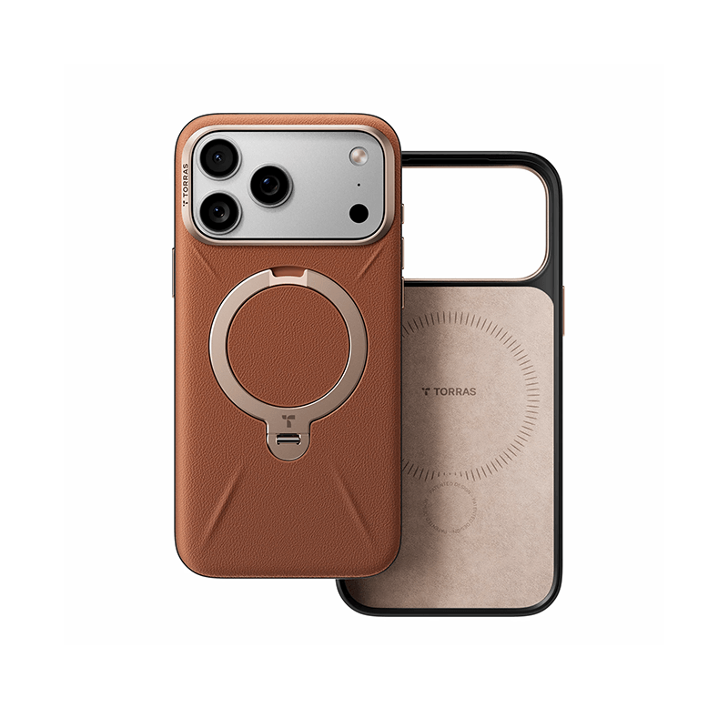 TORRAS Ostand Q3 VegSkin Case for iPhone 18 Series