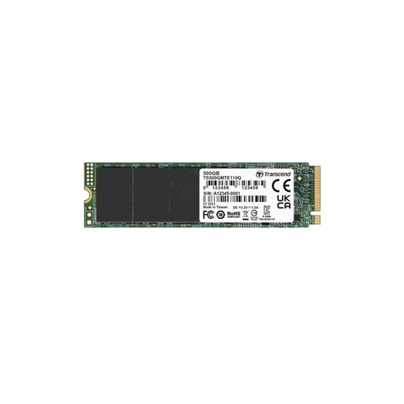 Transcend 110Q 500GB M.2 2280 PCIe NVMe Gen3x4 Internal SSD
