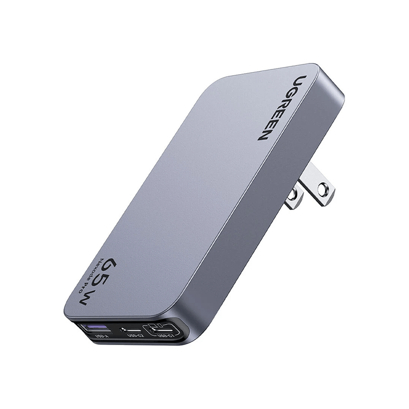 UGREEN Nexode Pro X753 15817 3-Port GaN Ultra-Slim Fast Charger Adapter - 65W
