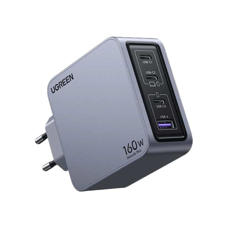UGREEN Nexode Pro X763 25877 4-Port GaN Fast Charger Adapter - 160W