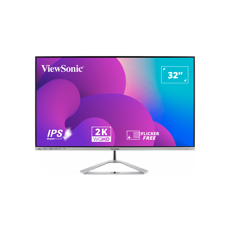 ViewSonic VX3276-2K-Mhd -2 75Hz 32 Inch 4MS IPS QHD Monitor