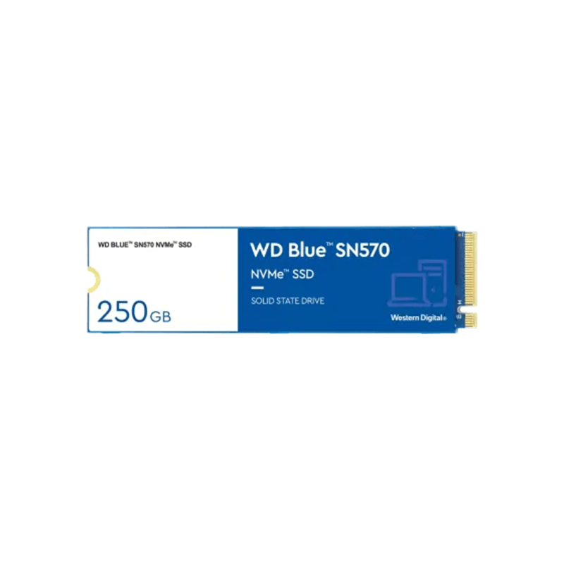 Western Digital Blue SN570 250GB M.2 2280 NVMe Gen3 SSD