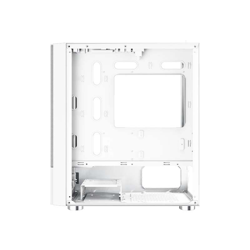 Xigmatek Oreo Arctic Tempered Glass Mini Tower mATX Gaming Casing