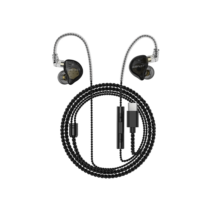 ACEFAST L11 Hybrid Drivers Wired Earphones With Mic