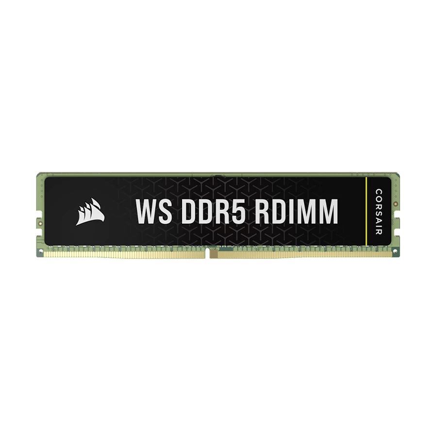 Corsair WS 64GB (4 x 16GB) DDR5 5600MHz RDIMM Workstation Desktop RAM