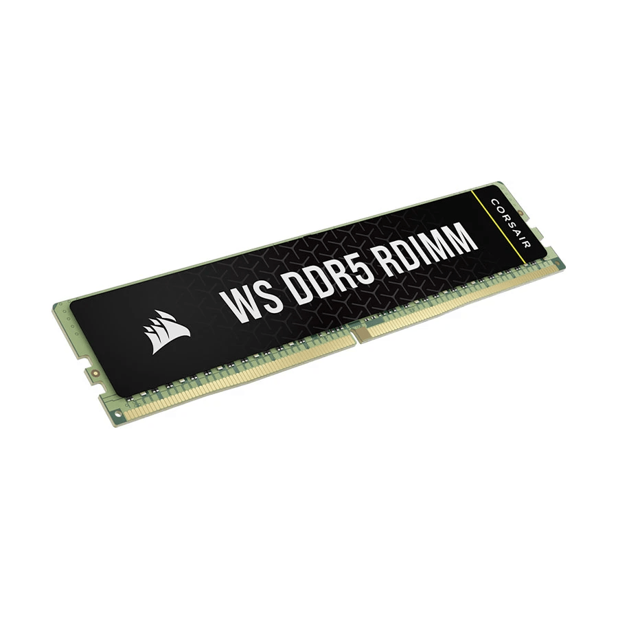 Corsair WS 64GB (4 x 16GB) DDR5 5600MHz RDIMM Workstation Desktop RAM