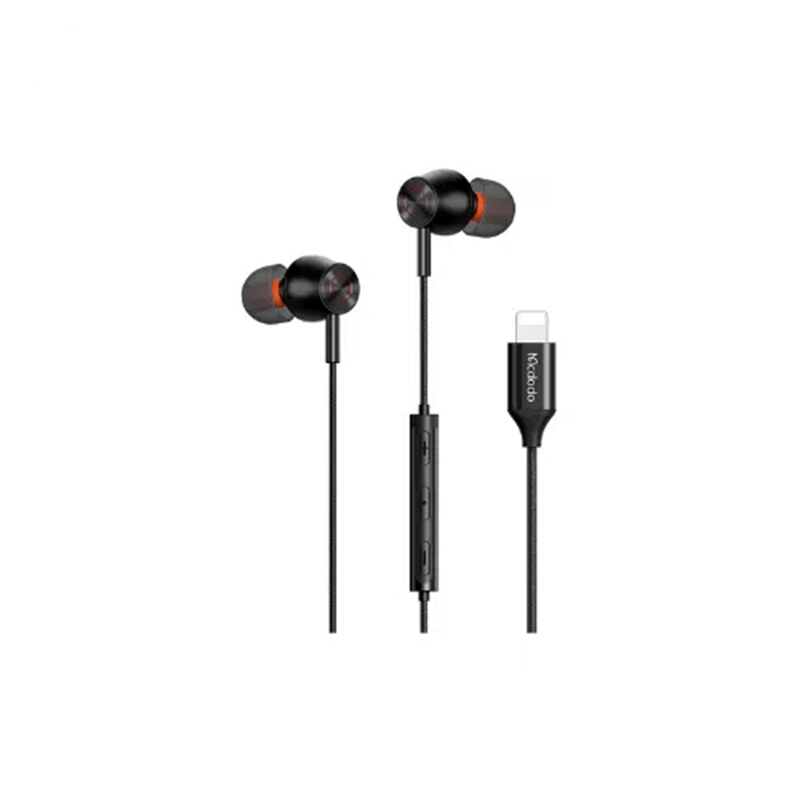 Mcdodo HP-3480 Lightning Stereo Wired 1.2m Earphone