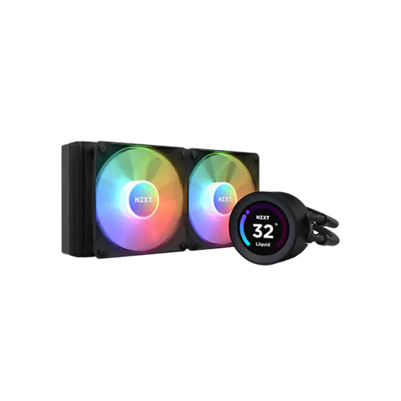NZXT Kraken Elite 240 240mm RGB AIO Liquid CPU Cooler with Display