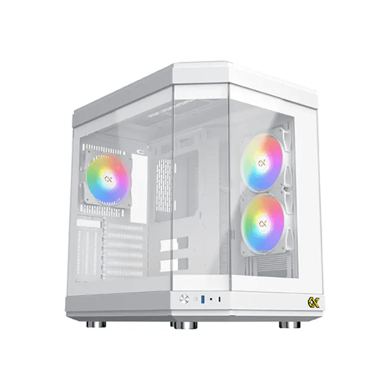 Xigmatek CUBI Arctic Mid Tower Gaming Casing
