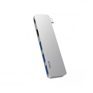 WiWU T6 Pro 5-in-1 USB Type-C HUB