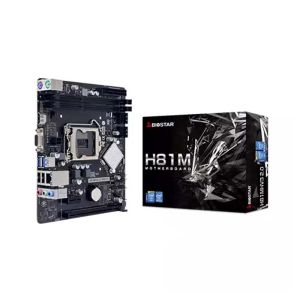 BIOSTAR H81MHV3 DDR3 Intel 4th Gen Socket Motherboard