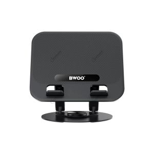 BWOO BO-ZJ131 360° Rotating Aluminum Alloy Foldable Desktop Tablet Holder