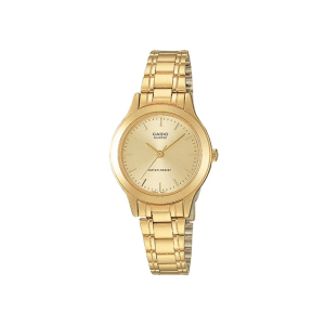 Casio Standard LTP‑1128N‑9ARDF Analog Stainless Steel Women’s Watch