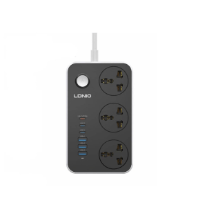 LDNIO SC3604C 3 Sockets Power Strip