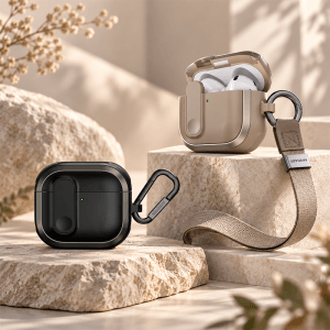 Mageasy Odyssey Magnetic Lock with Anti-Lost Wrist Strap for AirPods 4