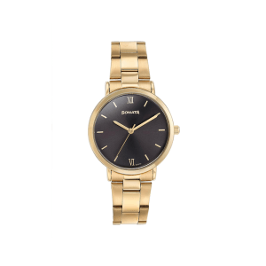 Sonata Quartz 87071YM01 Analog Stainless Steel Strap Women's Watch