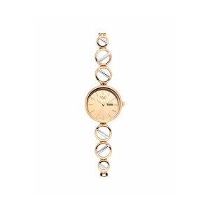 Titan Raga Viva Quartz 2644KM02 Analog Date Metal Strap Women's Watch