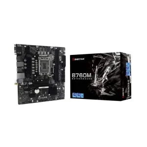 BIOSTAR B760MX2-E DDR5 mATX Gaming Motherboard