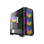 Antec AX1000 ARGB Lite Mid Tower E-ATX Gaming Casing
