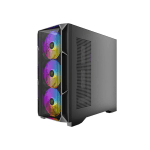 Antec AX1000 ARGB Lite Mid Tower E-ATX Gaming Casing