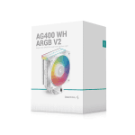 DeepCool AG400 WH ARGB V2 120mm Air CPU Cooler