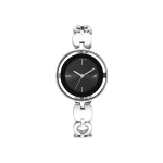 Fastrack Glitch Quartz 6237SM01 Analog Stainless Steel Strap Women's Watch