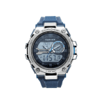 Fastrack Mean Machines 38055PP01 Quartz Analog Digital Silicone Strap Men's Watch