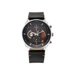Fastrack Opulence Sun Moon Chronograph Quartz 3315KL01 Analog Date Leather Strap Men's Watch