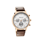 Fastrack Tick Tock Quartz 3287WL01 Multifunction Analog Leather Strap Men's Watch