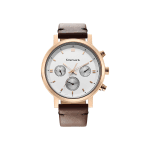 Fastrack Tick Tock Quartz 3287WL01 Multifunction Analog Leather Strap Men's Watch
