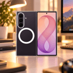 Galaxy Z Fold8 Ultra Clear Magnet Case