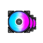 PCcooler Halo FGRB C120MM 3-in-1 RGB Casing Cooling Fan