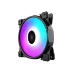 PCcooler Halo FGRB C120MM 3-in-1 RGB Casing Cooling Fan