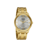 Sonata Utsav Quartz 7133YM01 Analog Day Date Stainless Steel Strap Men’s Watch