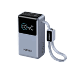 UGREEN Nexode PB727 55W Power Bank with Built in Cable - 10000mAh