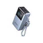 UGREEN Nexode PB727 55W Power Bank with Built in Cable - 10000mAh
