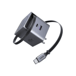 UGREEN Nexode X615 65824 GaN Fast Charger Adapter with Retractable Cable - 65W