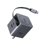 UGREEN Nexode X615 65824 GaN Fast Charger Adapter with Retractable Cable - 65W