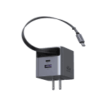 UGREEN X614 65823 GaN Charger Adapter with Retractable Cable - 45W