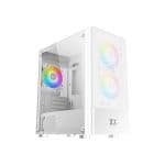 Xigmatek Oreo Arctic Tempered Glass Mini Tower mATX Gaming Casing