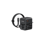Mcdodo CP-3260 25W Universal Travel Adapter with USB-C to USB-C Cable - 1M