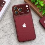 Premium Leather Textured Style Case for iPhone