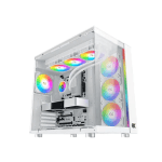 Xigmatek AQUA Ultra Arctic Mid Tower Gaming Casing